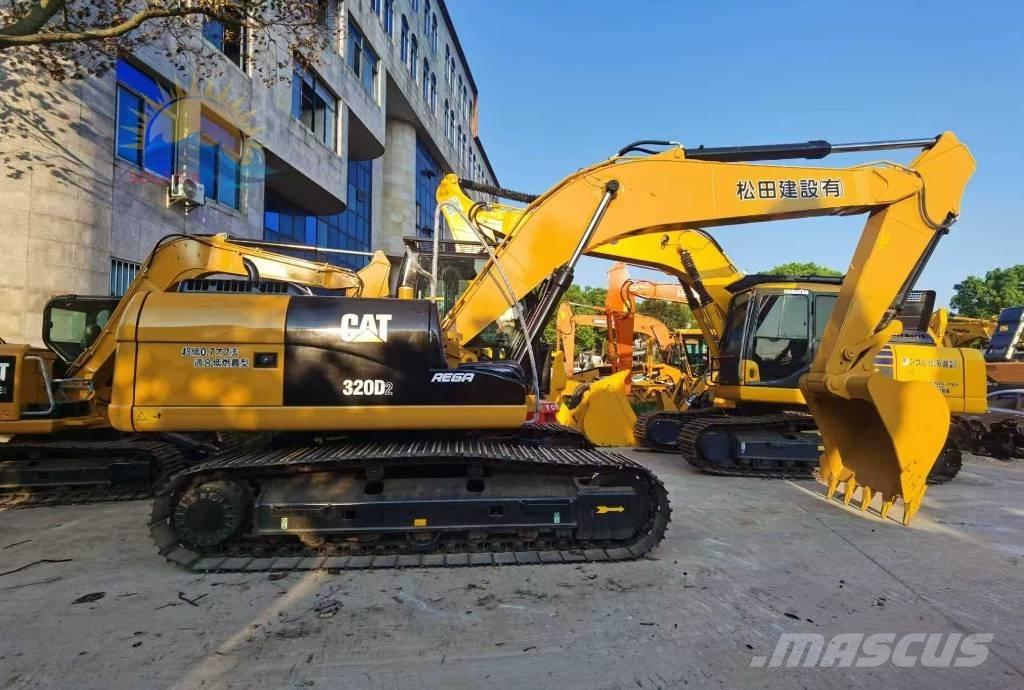 CAT 320d2 Kāpurķēžu ekskavatori
