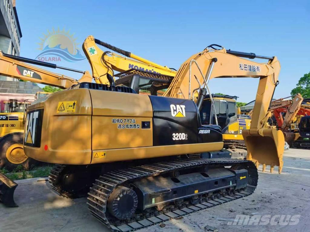 CAT 320d2 Kāpurķēžu ekskavatori