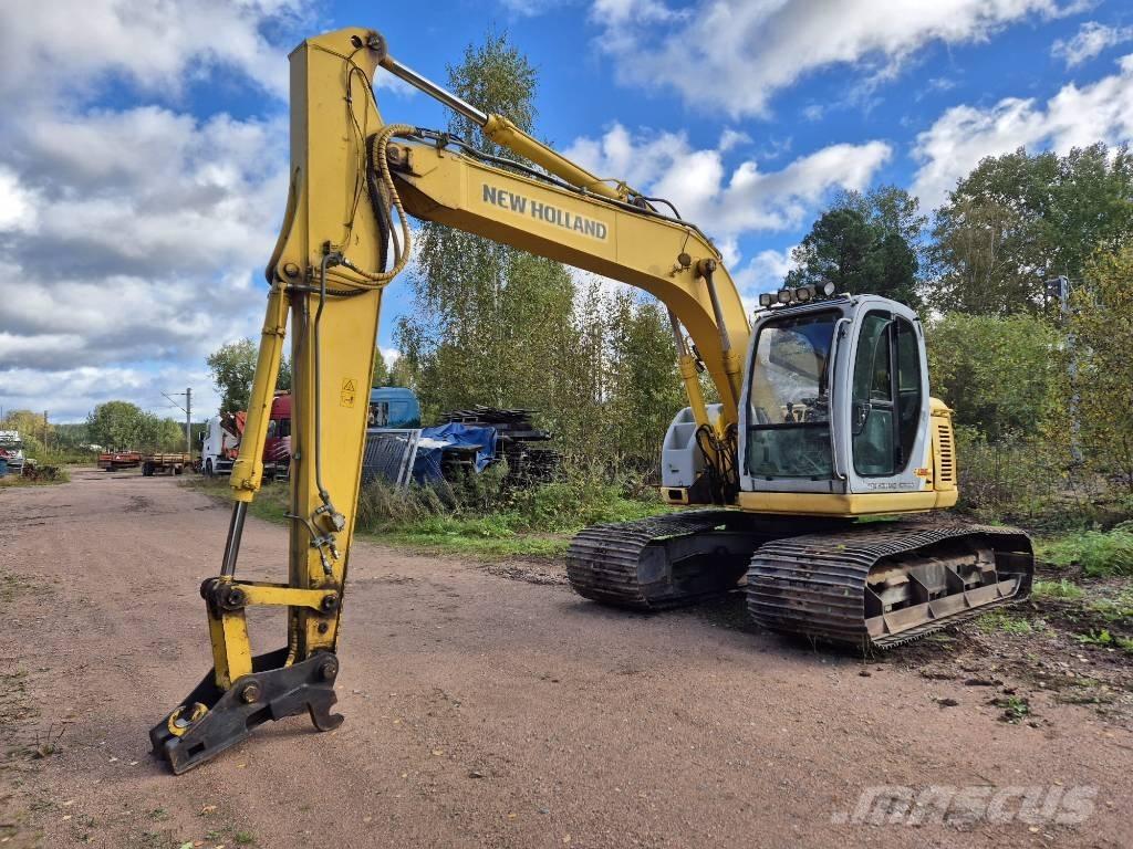 New Holland E 135 SR Kāpurķēžu ekskavatori