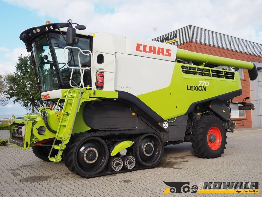 CLAAS Lexion 770 TT Ražas novākšanas kombaini