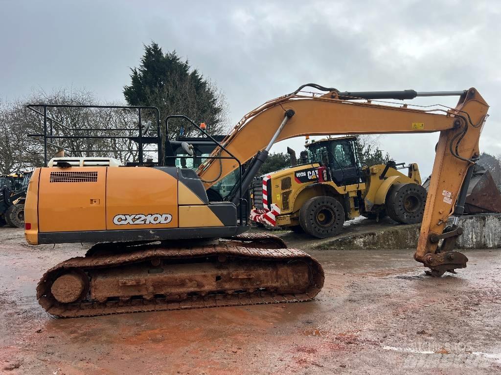CASE CX 210 D Kāpurķēžu ekskavatori