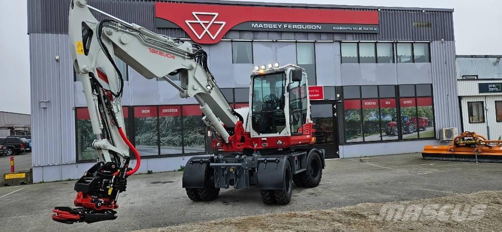Takeuchi TB 395 W Ekskavatori uz riteņiem