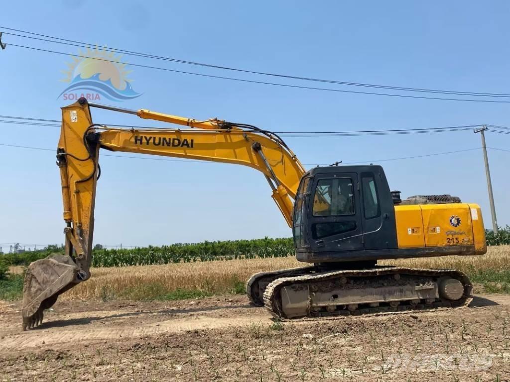 Hyundai Robex 215-7 Kāpurķēžu ekskavatori