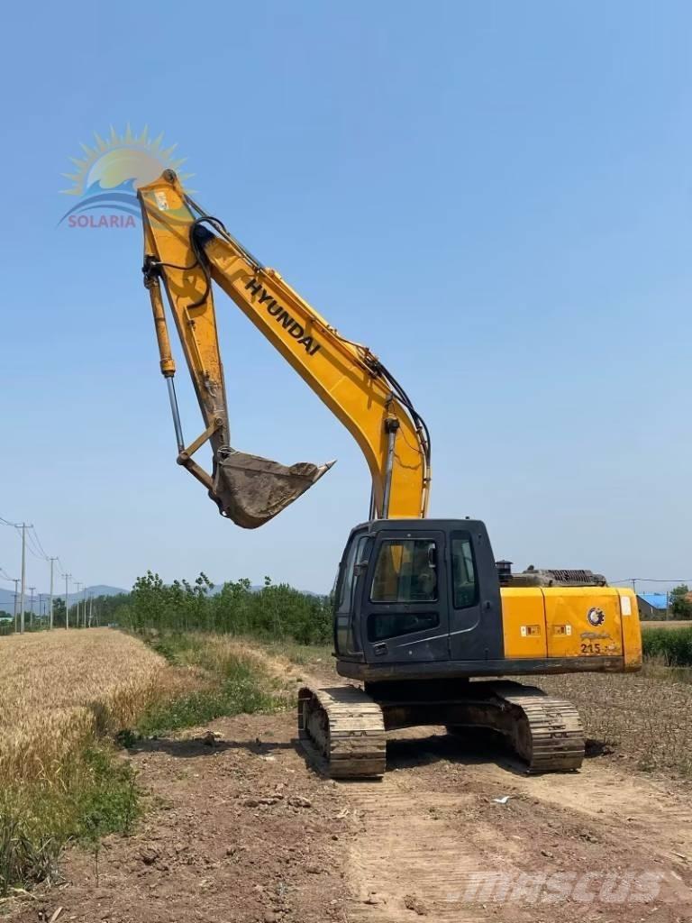 Hyundai Robex 215-7 Kāpurķēžu ekskavatori