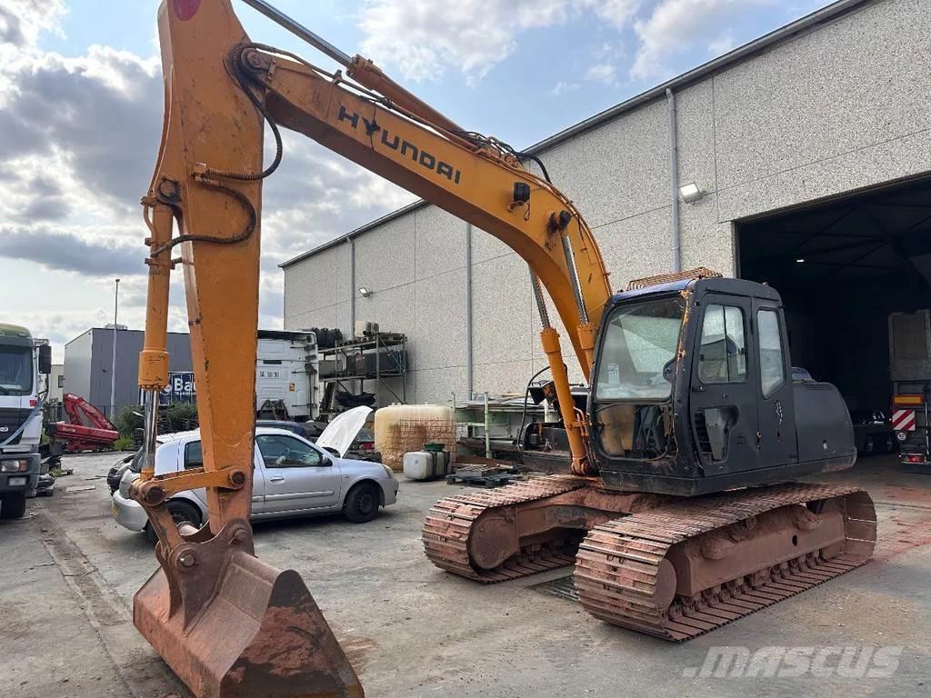 Hyundai 130 LC3 Kāpurķēžu ekskavatori
