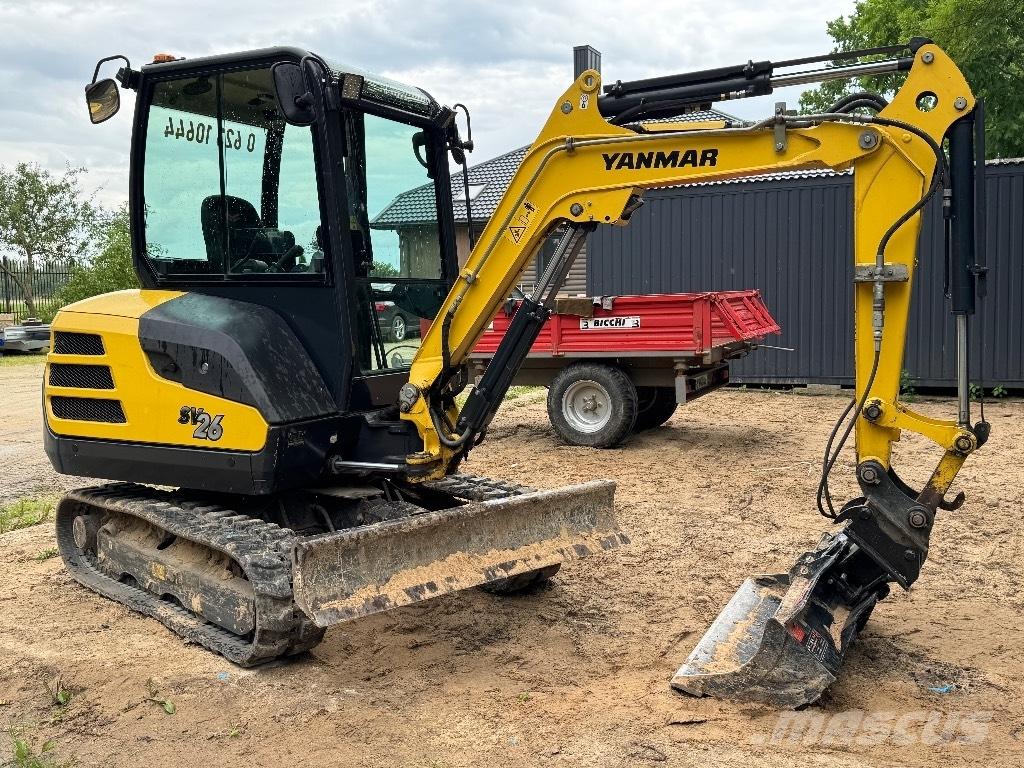 Yanmar SV 26 Mini ekskavatori < 7 t