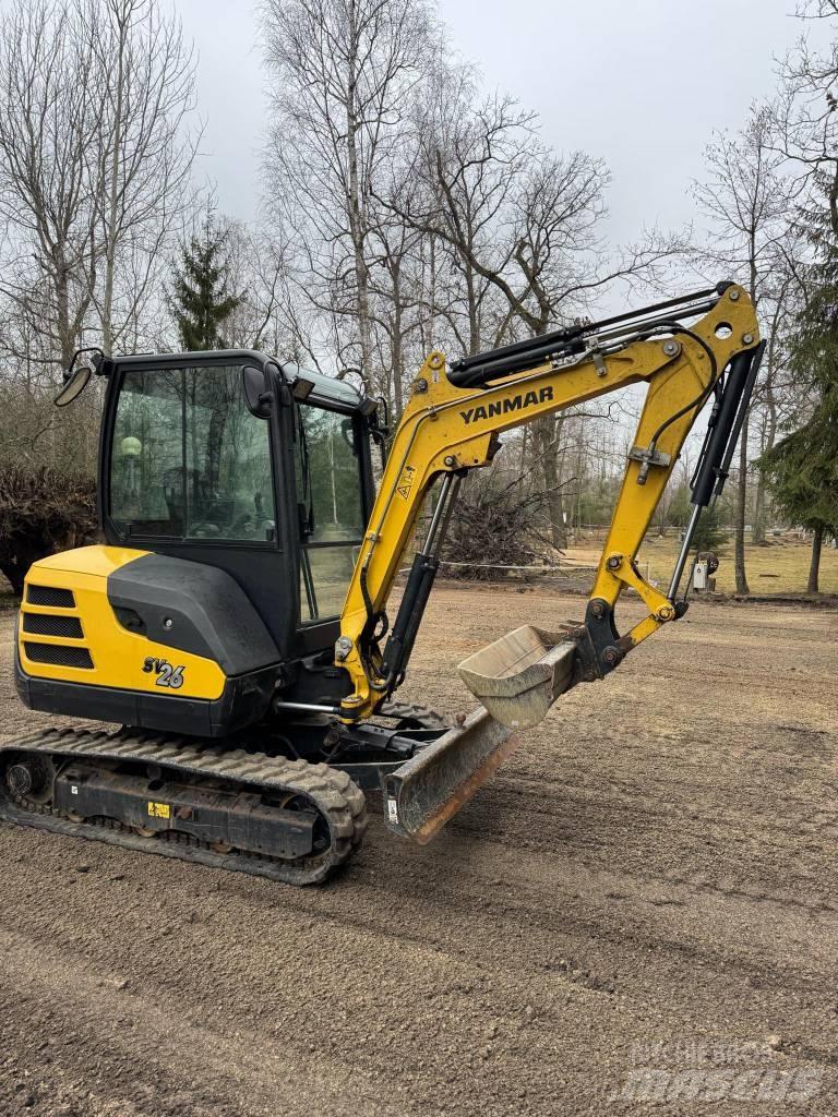 Yanmar SV 26 Mini ekskavatori < 7 t