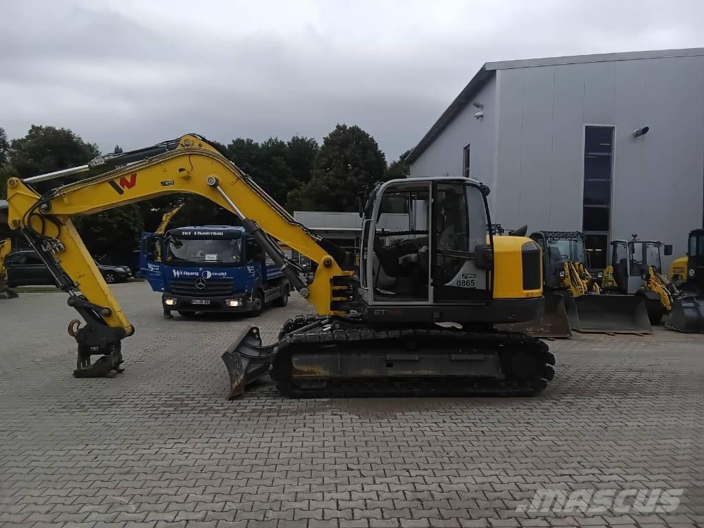 Wacker Neuson ET145 Kāpurķēžu ekskavatori