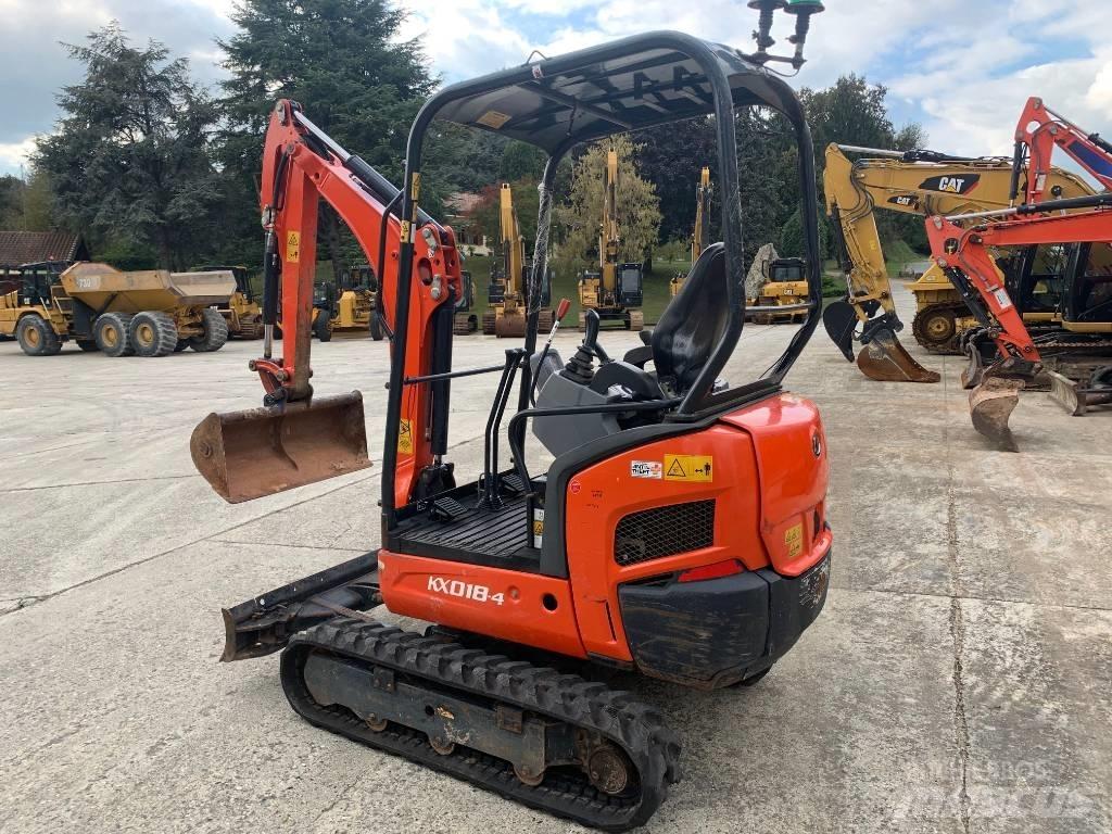 Kubota KX 018-4 Mini ekskavatori < 7 t