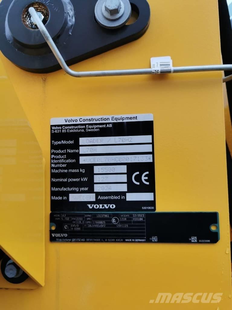 Volvo L 70 H2 Iekrāvēji uz riteņiem