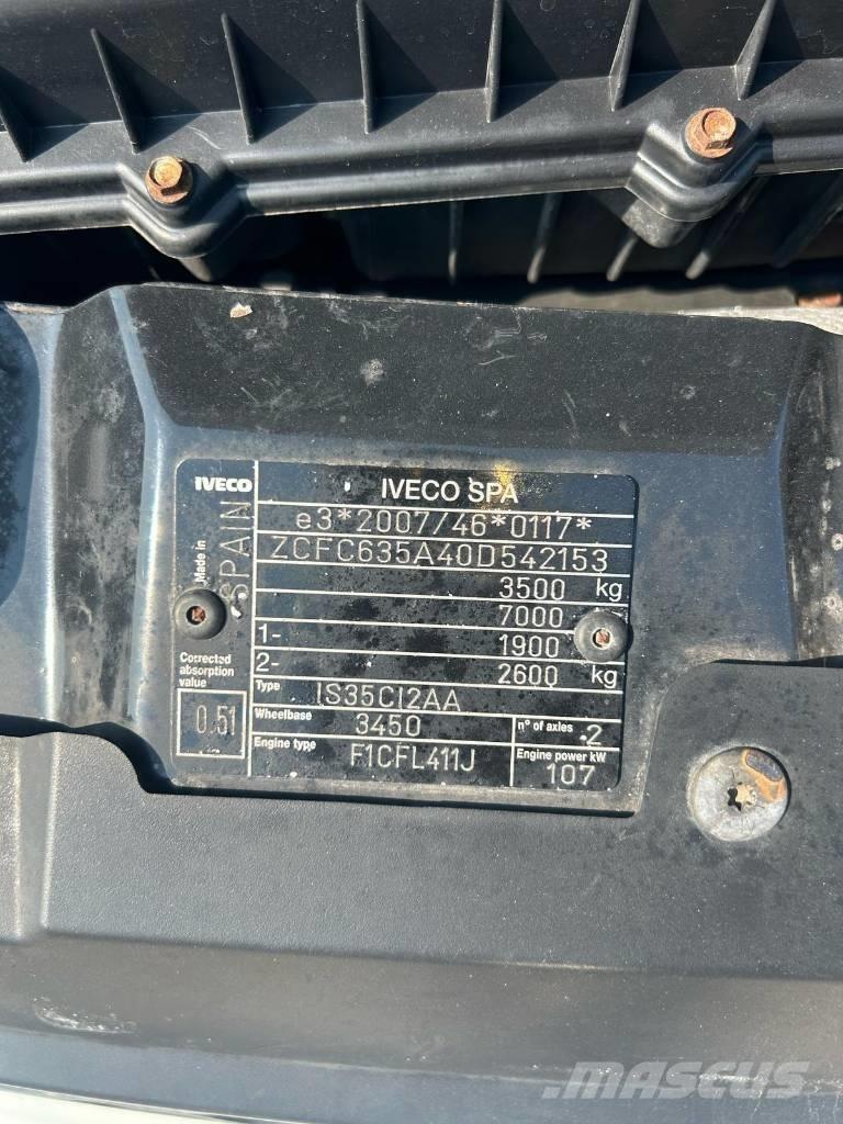 Iveco Daily 35-150 Smagās mašīnas ar celtni