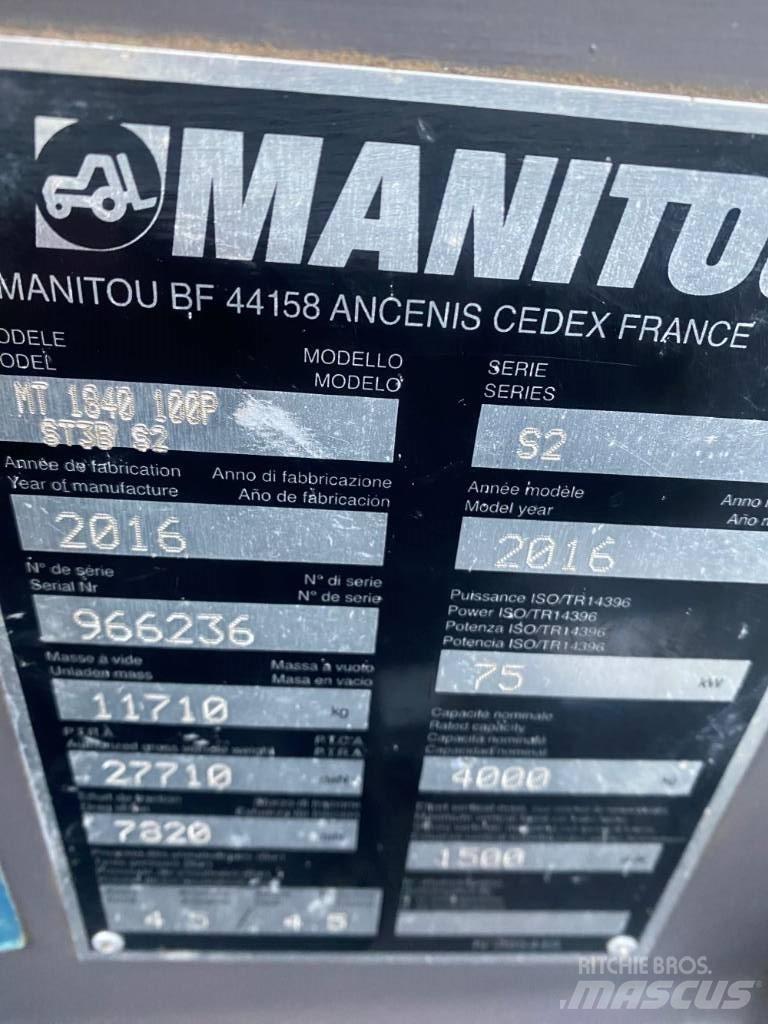 Manitou MT 1840 Teleskopiskie manipulatori