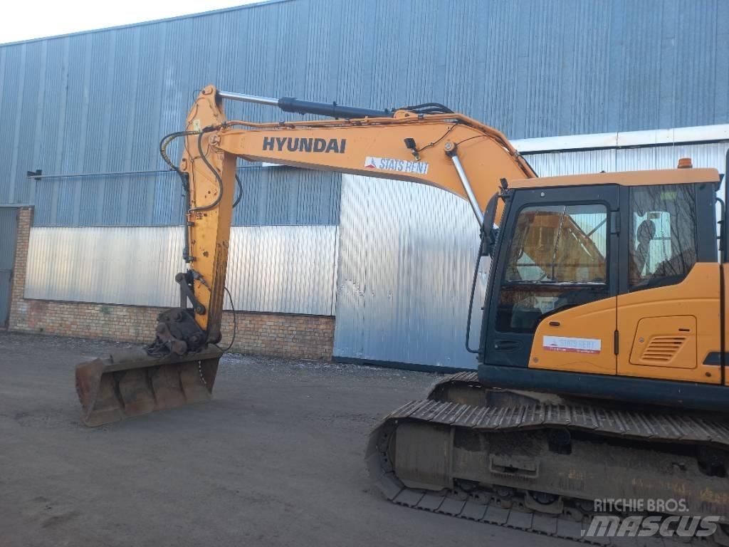 Hyundai HX 220 L Kāpurķēžu ekskavatori