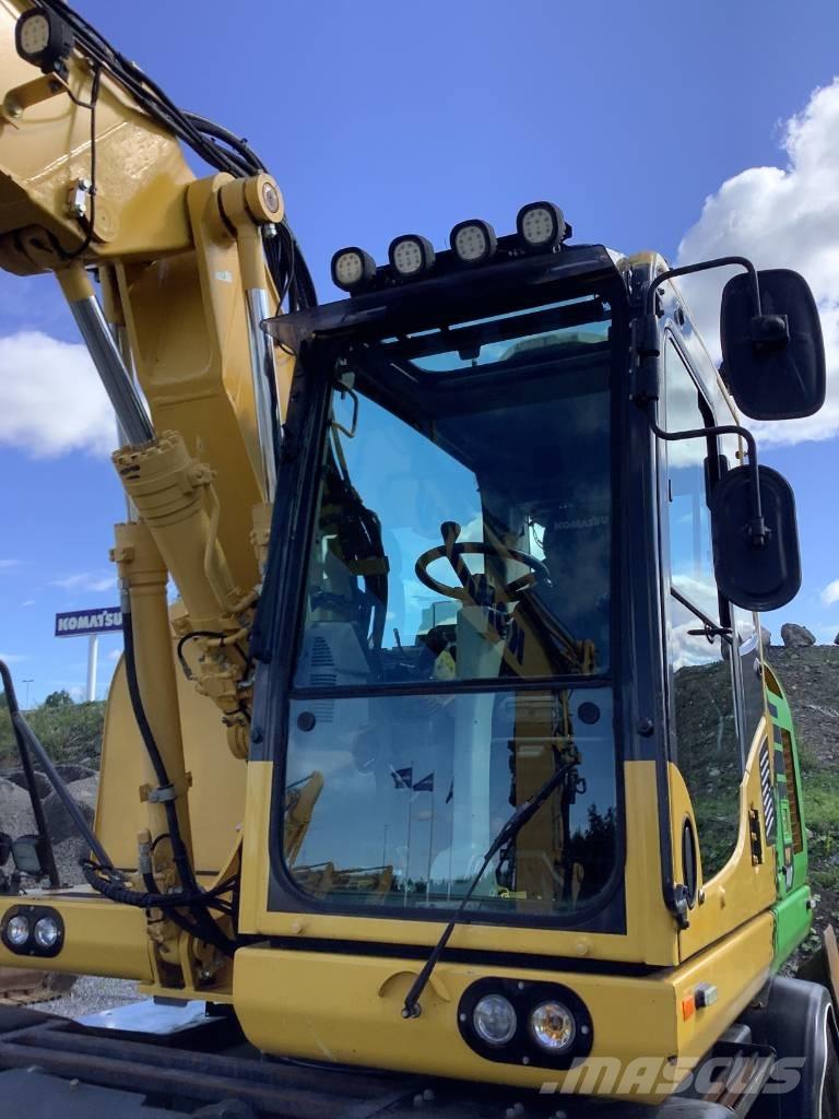 Komatsu PW148-10 Ekskavatori uz riteņiem