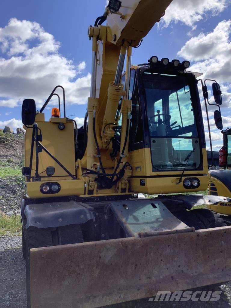 Komatsu PW148-10 Ekskavatori uz riteņiem