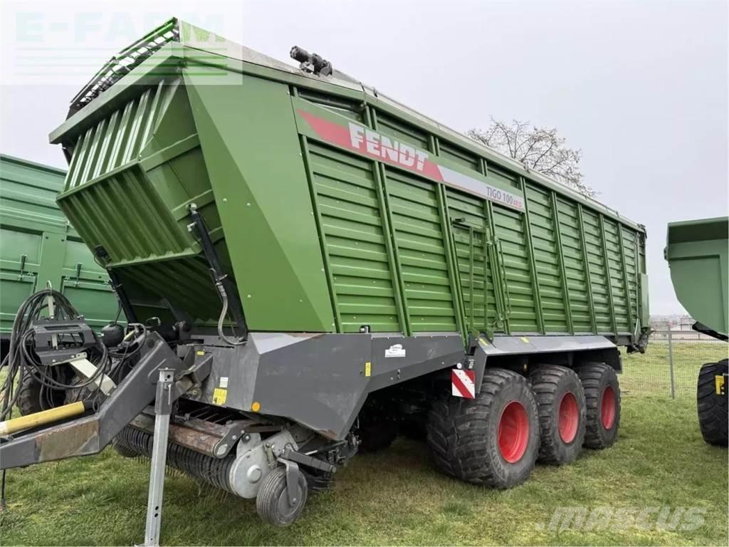 Fendt tigo 100 xr Citas piekabes