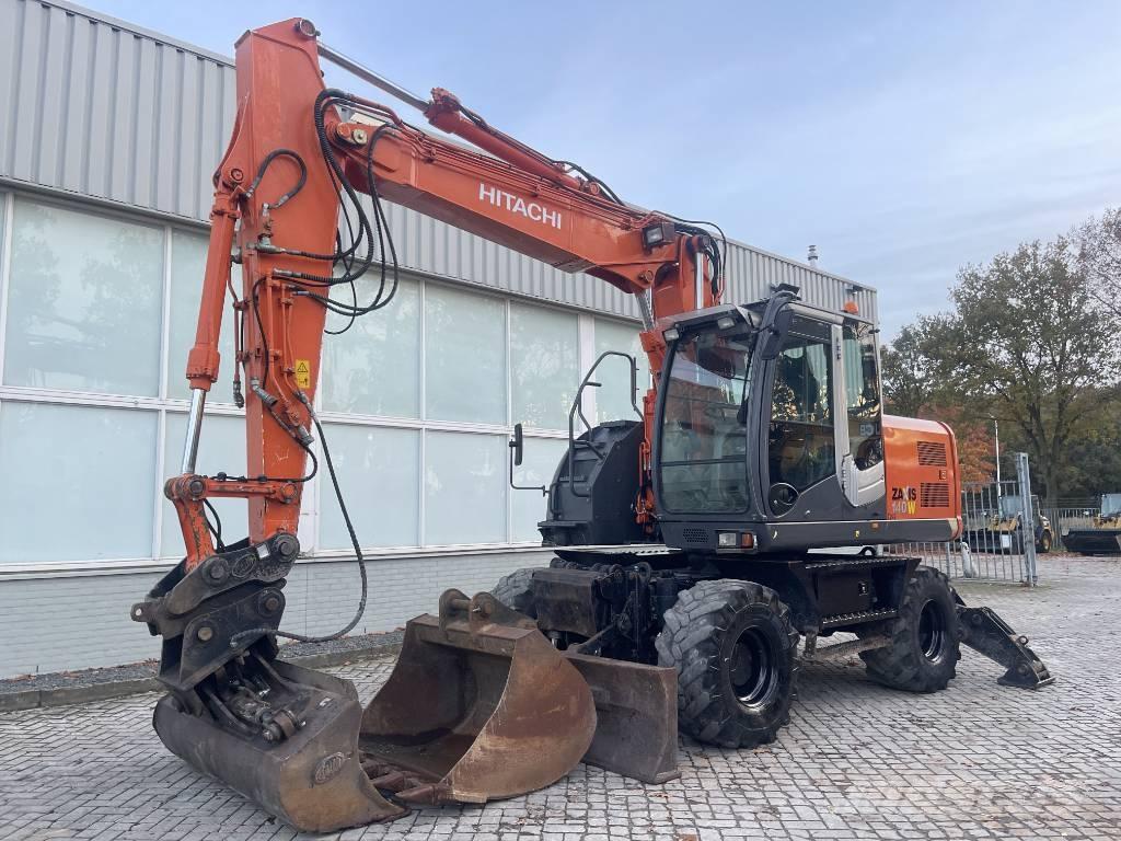 Hitachi ZX 140 W-3 Ekskavatori uz riteņiem
