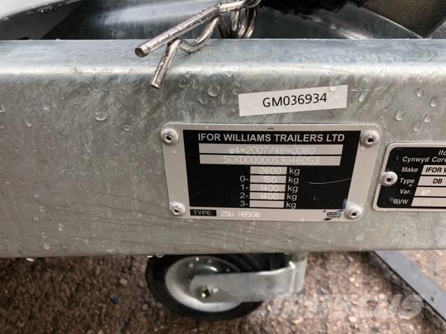 Ifor Williams HB 506 Dzīvnieku transportēšanas piekabes