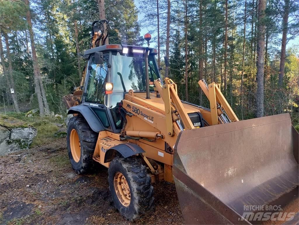 CASE 580 Super LE Ekskavatori-iekrāvēji