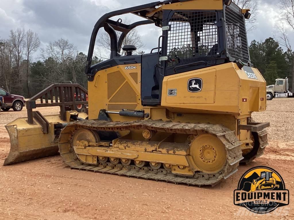 John Deere 650 KLGP Kāpurķēžu buldozeri