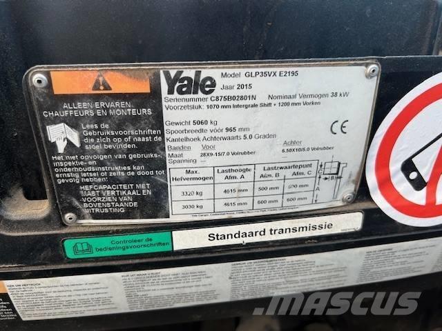 Yale GLP 35 VX | 2015 LPG tehnika