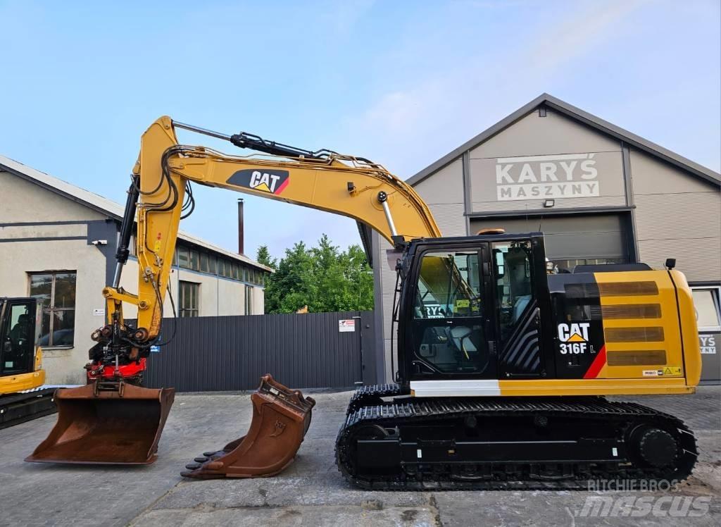 CAT 316FL Kāpurķēžu ekskavatori