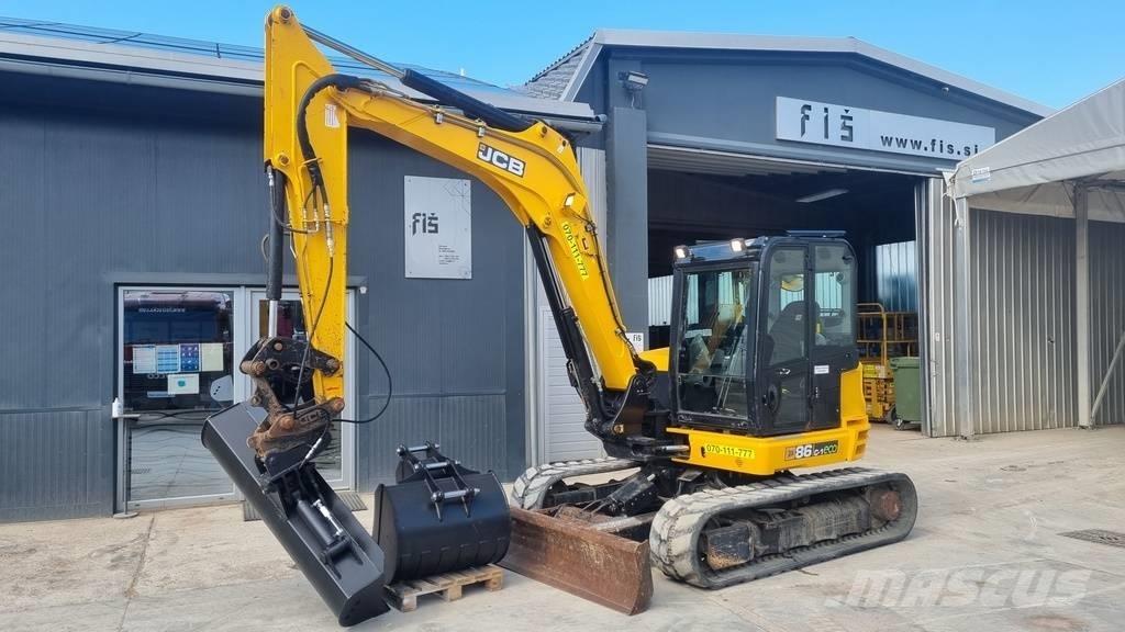 JCB 86C-1 - NAJEM / RENT Kāpurķēžu ekskavatori