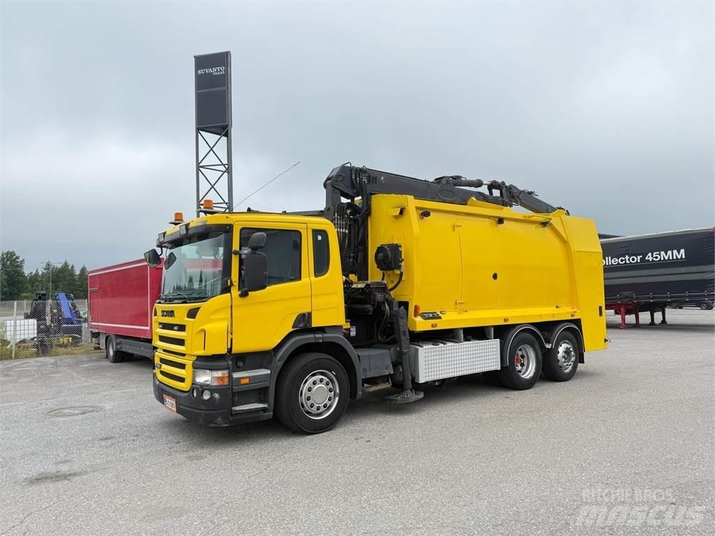 Scania P380 6x2*4 Smagās mašīnas ar celtni