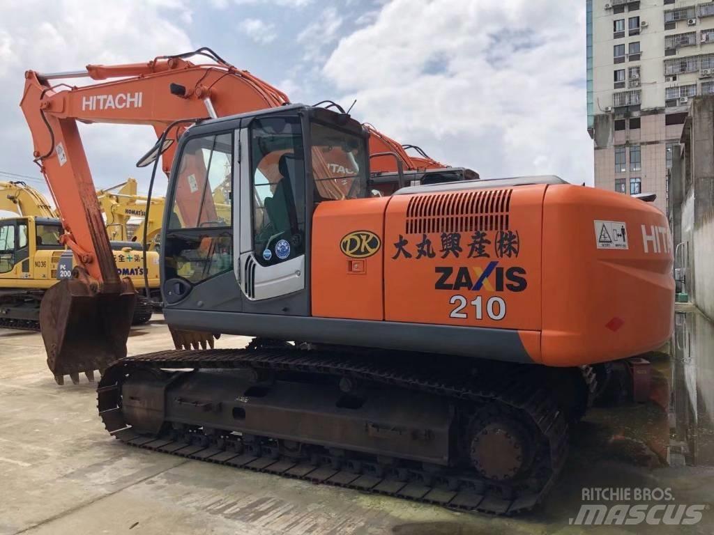 Hitachi zx210 Kāpurķēžu ekskavatori