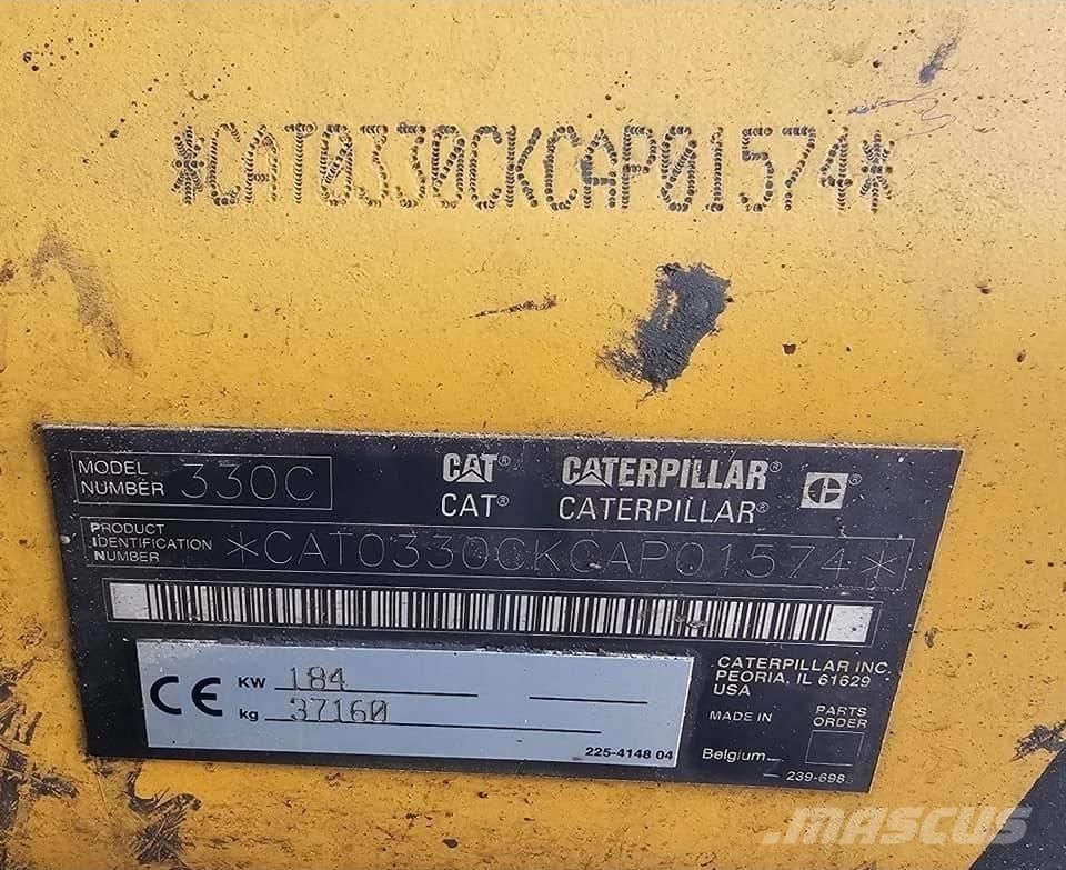 CAT 330 CL Kāpurķēžu ekskavatori