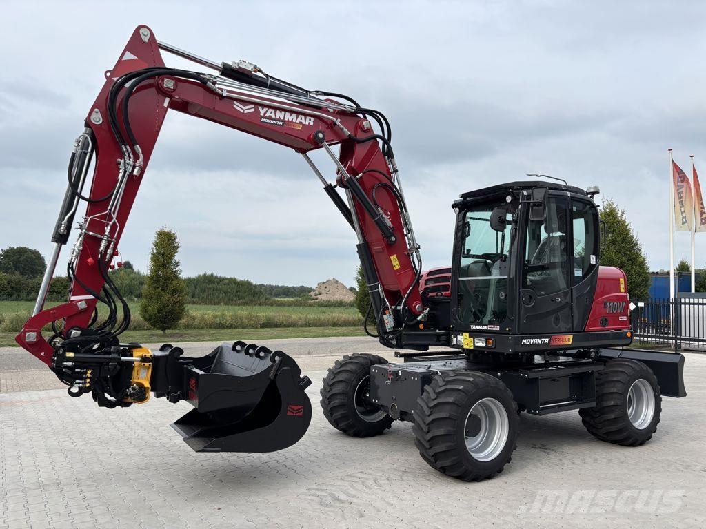Yanmar YAN B110W Ekskavatori uz riteņiem