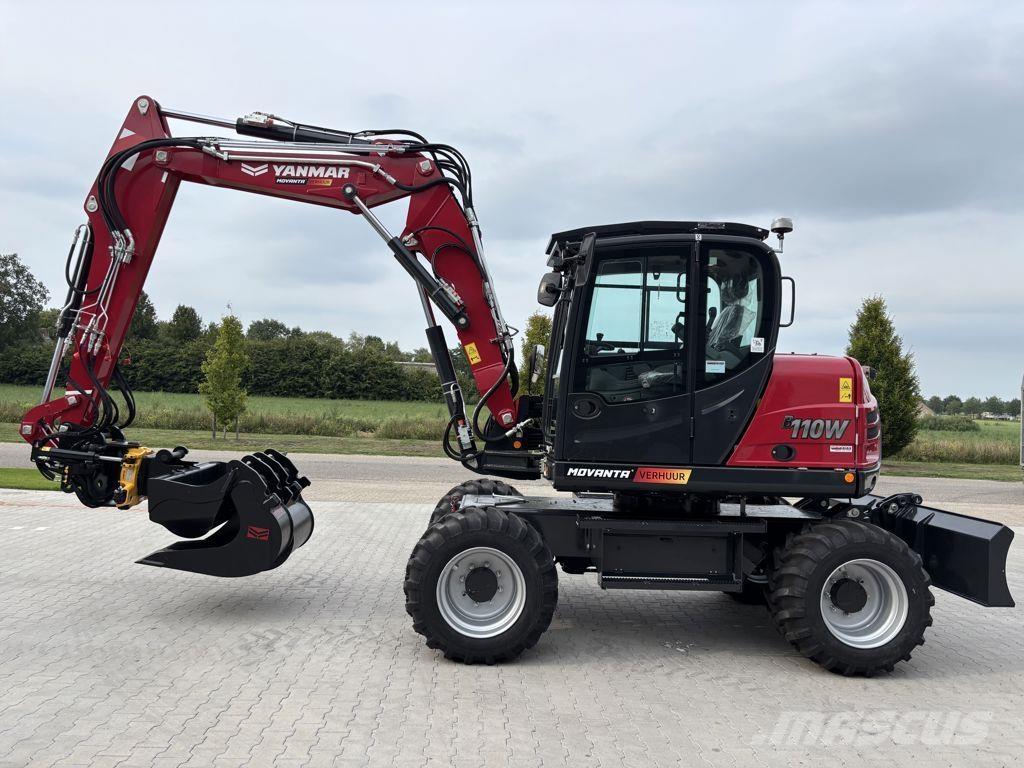 Yanmar YAN B110W Ekskavatori uz riteņiem