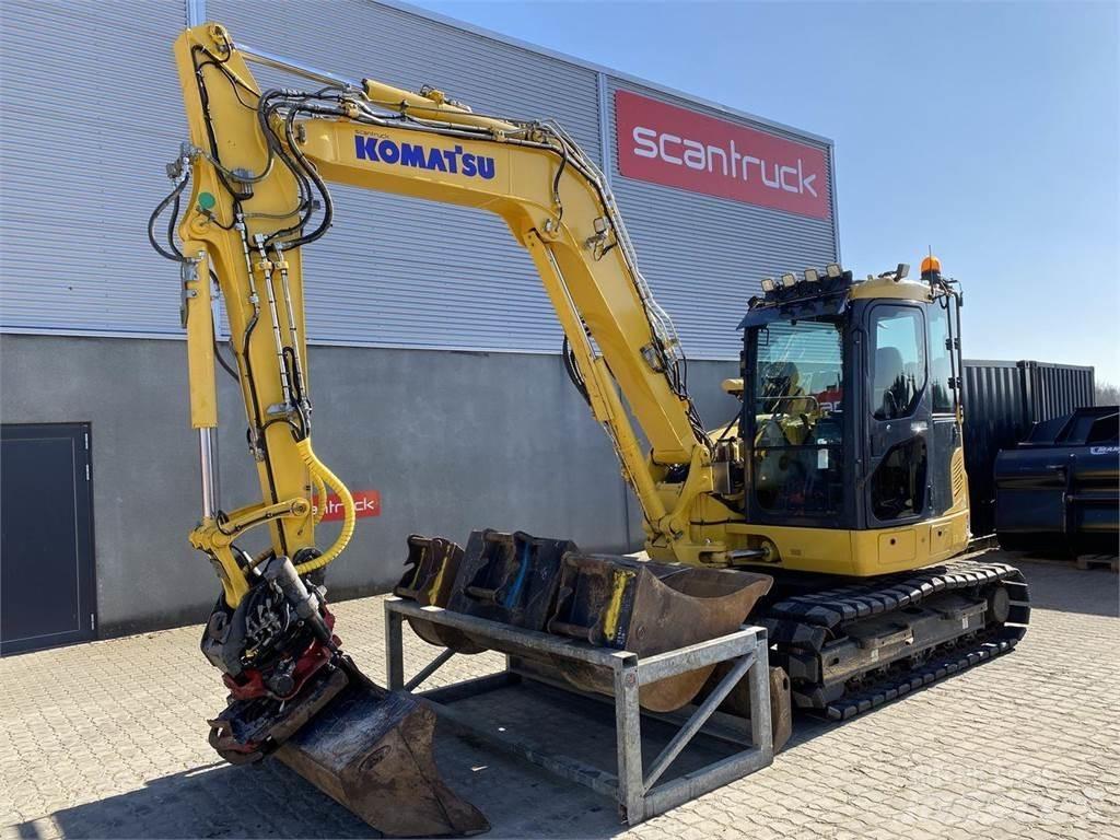 Komatsu PC88MR-10 Ekskavatori uz riteņiem