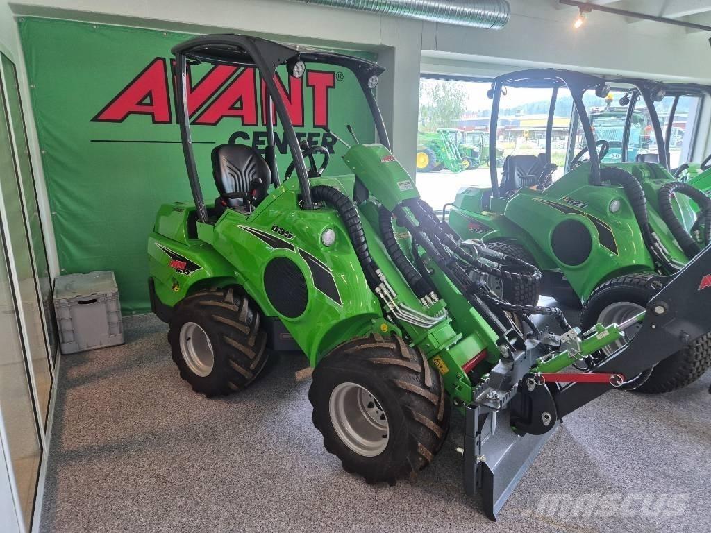 Avant 635 Lietoti riteņu kompaktiekrāvēji