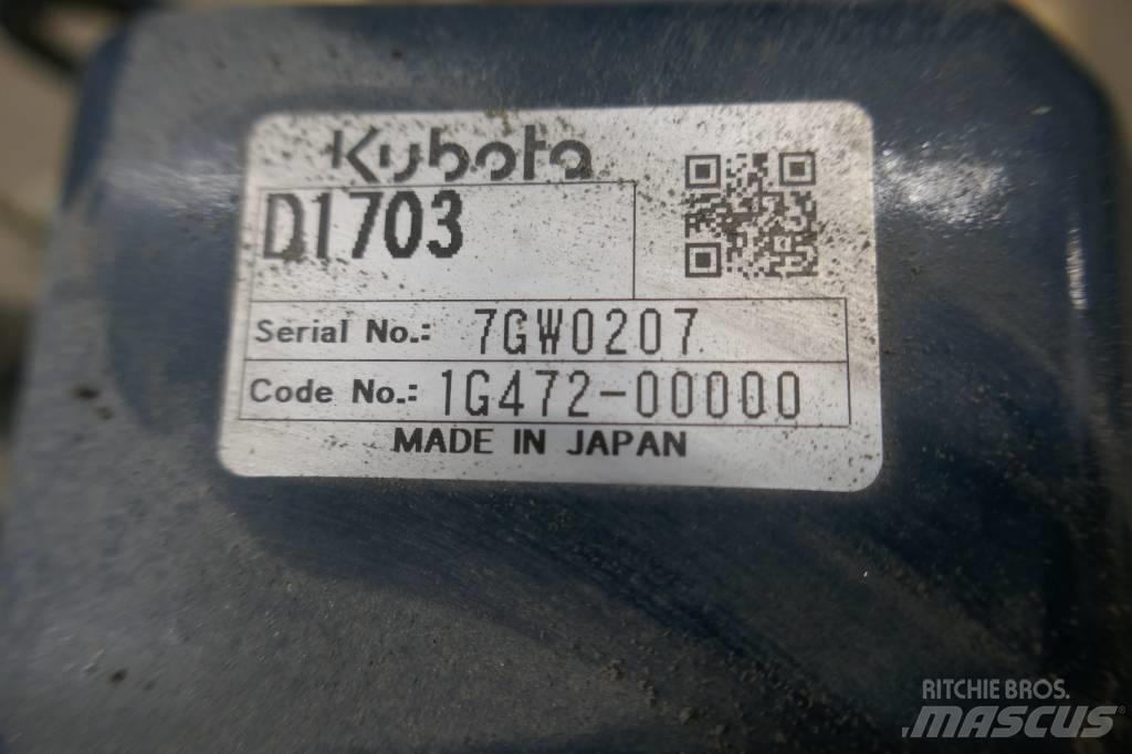 Kubota D 1703-EU1 Dzinēji