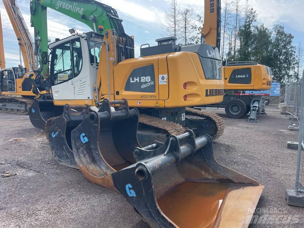 Liebherr LH 26 EC Kāpurķēžu ekskavatori