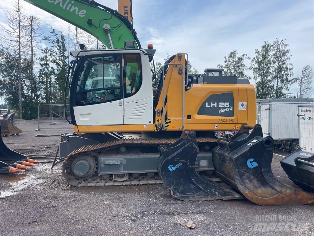 Liebherr LH 26 EC Kāpurķēžu ekskavatori