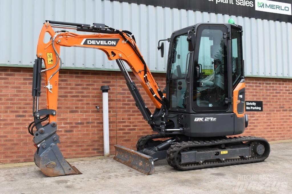 Develon DX27Z-7 Mini ekskavatori < 7 t