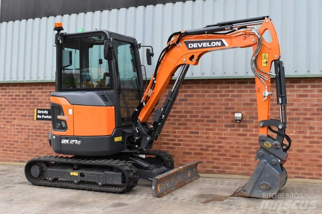 Develon DX27Z-7 Mini ekskavatori < 7 t