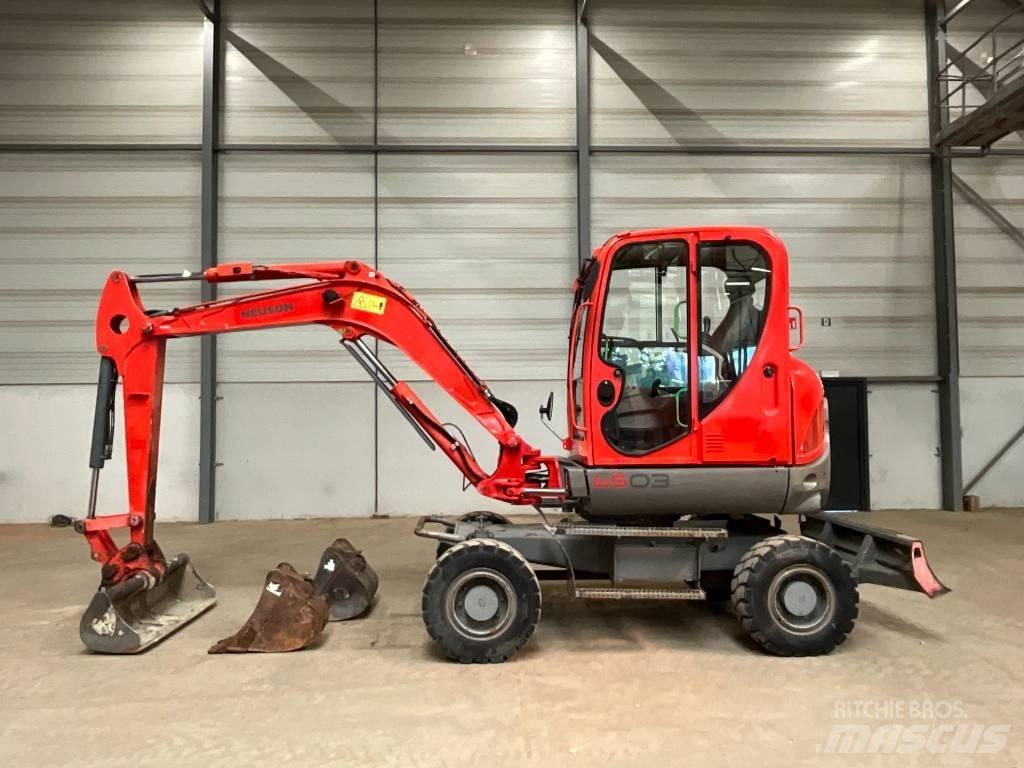 Neuson 6503 WD Ekskavatori uz riteņiem