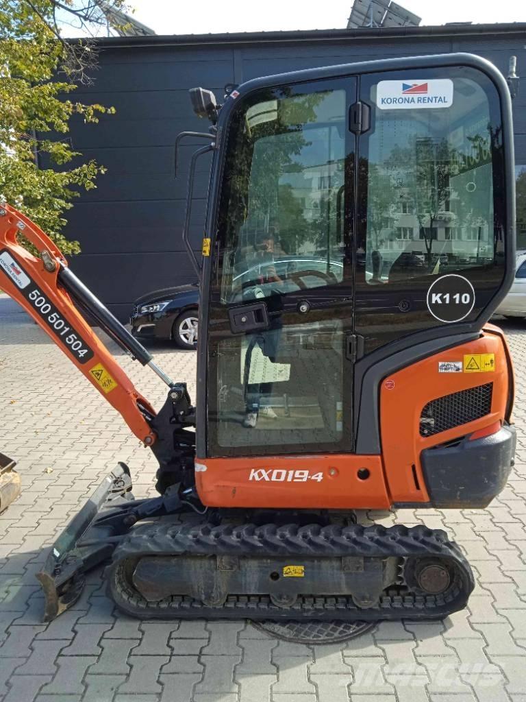 Kubota KX 019-4 Mini ekskavatori < 7 t