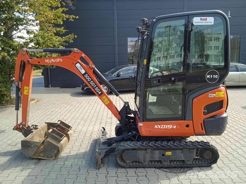 Kubota KX 019-4 Mini ekskavatori < 7 t