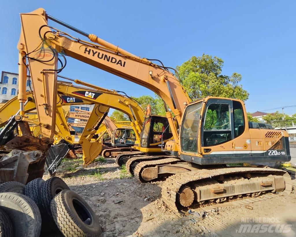 Hyundai R220LC-9S Kāpurķēžu ekskavatori