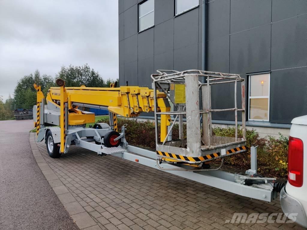 Omme 2500 EBDZ Pacēlājplatformas - piekabes