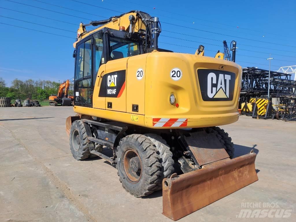 CAT M314F Ekskavatori uz riteņiem