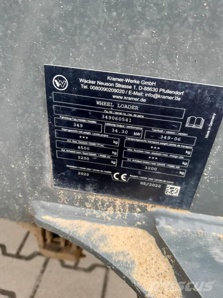 Kramer 5050 Iekrāvēji uz riteņiem
