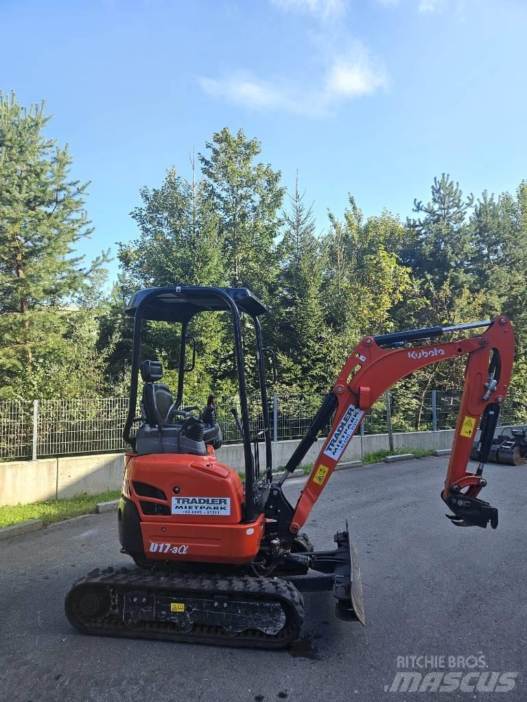 Kubota U 17-3 Mini ekskavatori < 7 t
