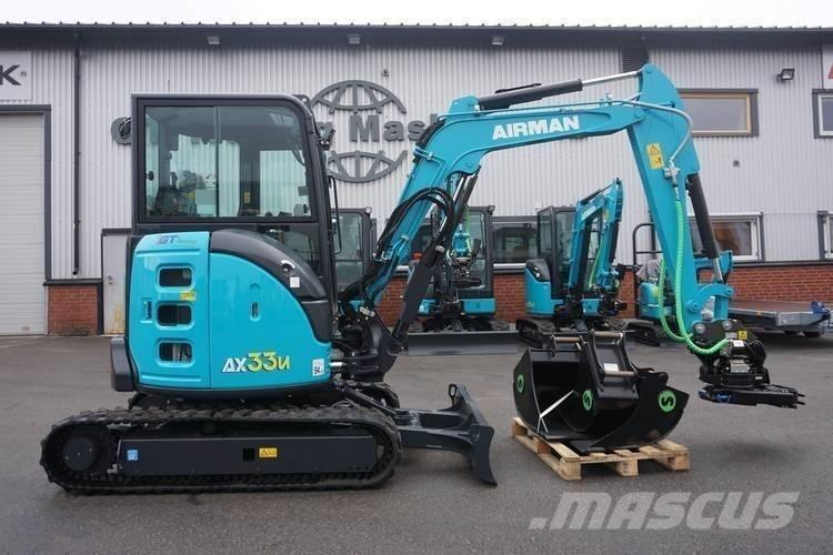 Airman AX 33 U Mini ekskavatori < 7 t
