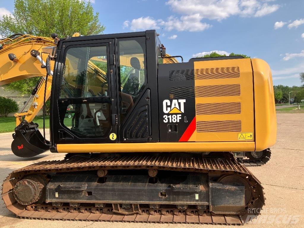 CAT 318 FL Kāpurķēžu ekskavatori