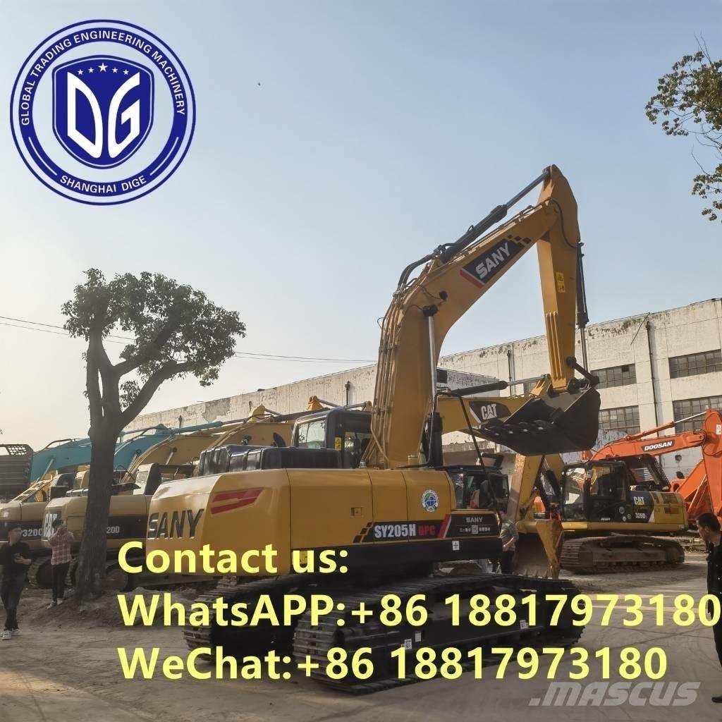 Sany SY 205 H Kāpurķēžu ekskavatori